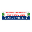 I'm pro-sexualizing the green m&m and I vote!