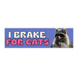 I Brake For Cats