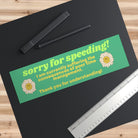 Sorry for speeding! I'm currently suffering the consequences of poor time management - frogmustard stickers