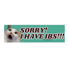 Sorry! I have IBS!!! - frogmustard stickers