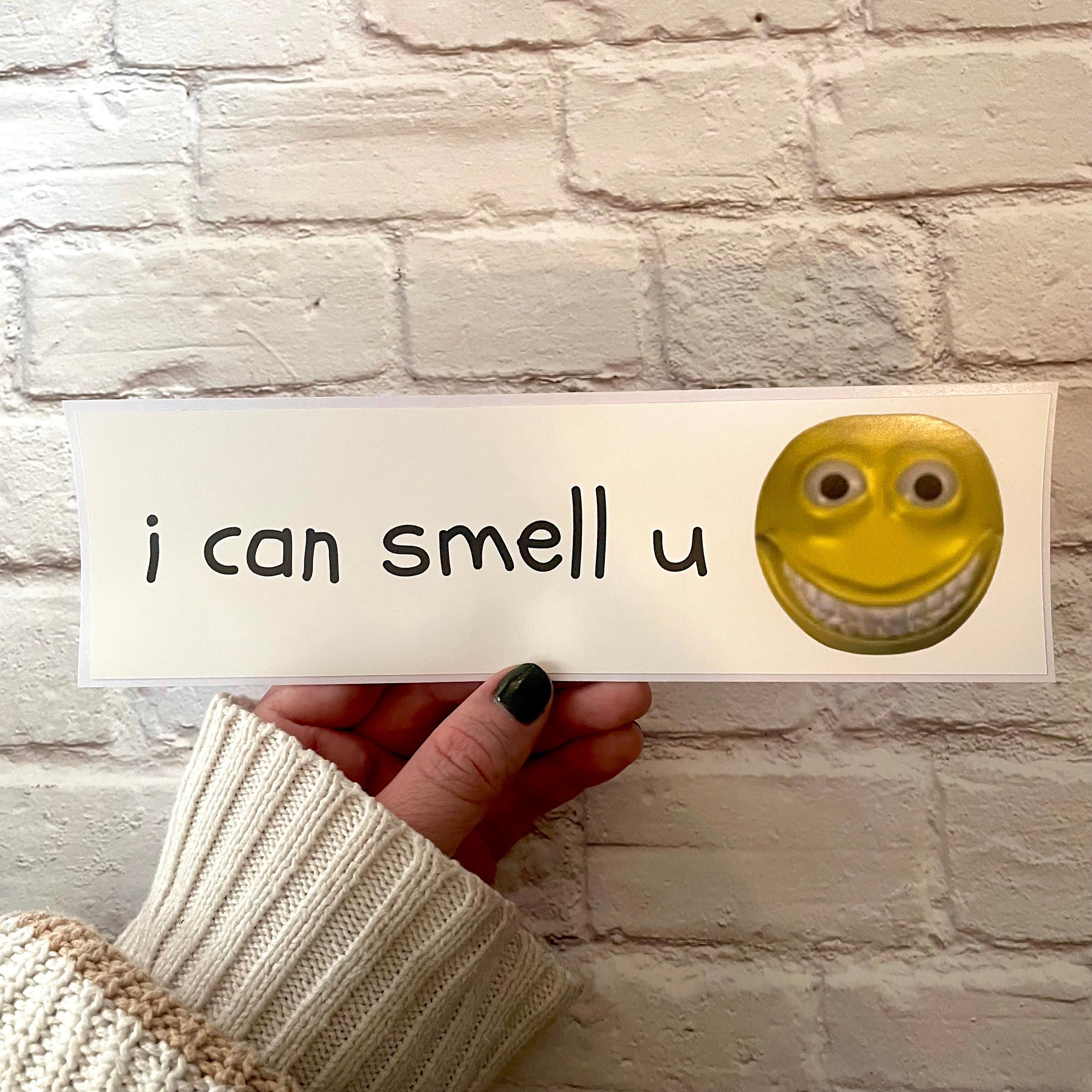 i can smell u - frogmustard stickers