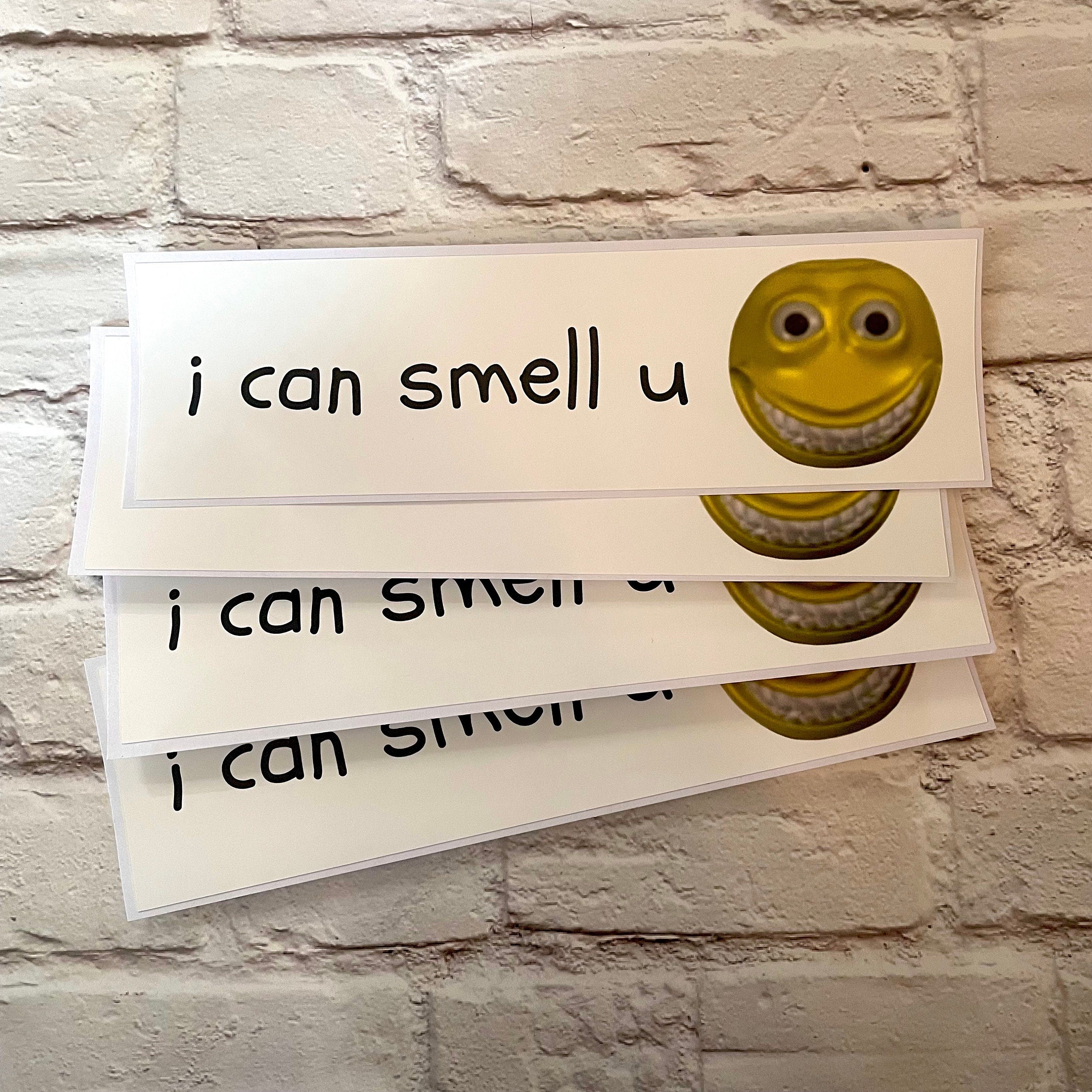 i can smell u - frogmustard stickers