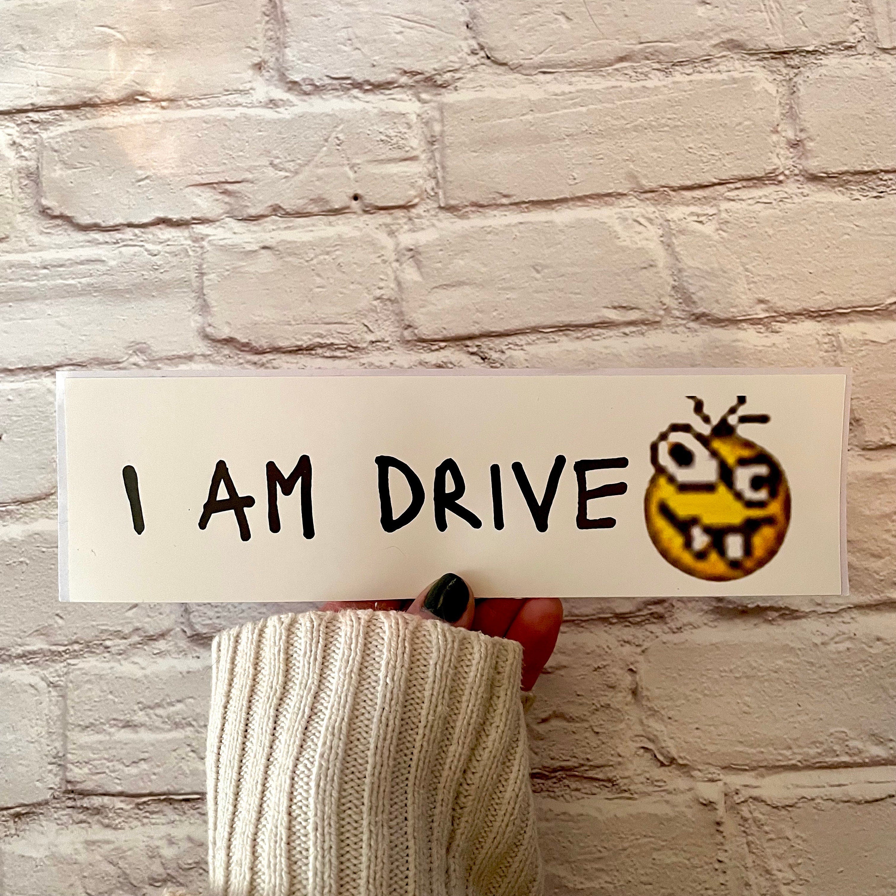 I am drive - frogmustard stickers