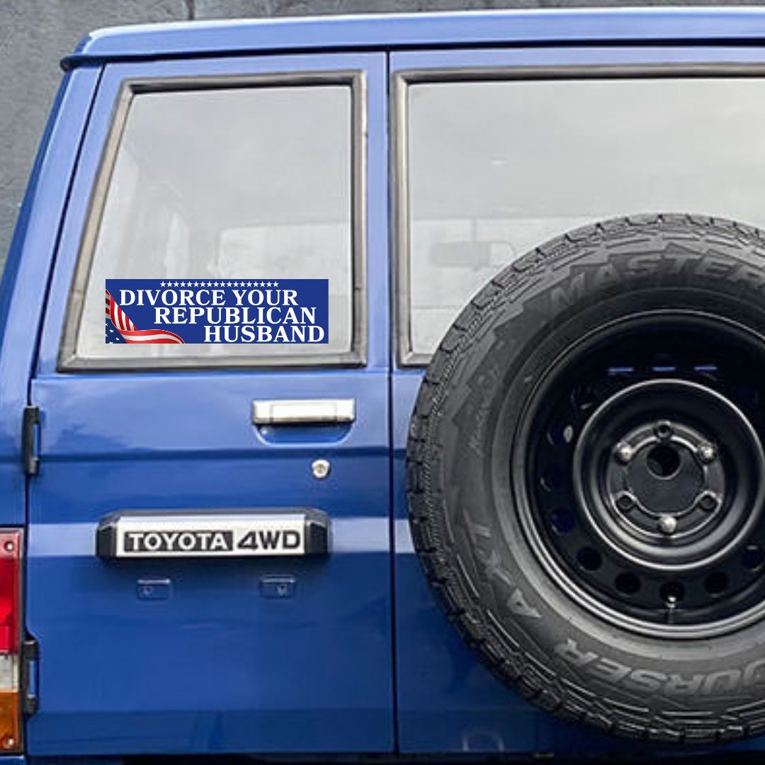 Divorce your republican husband Campaign - frogmustard stickers