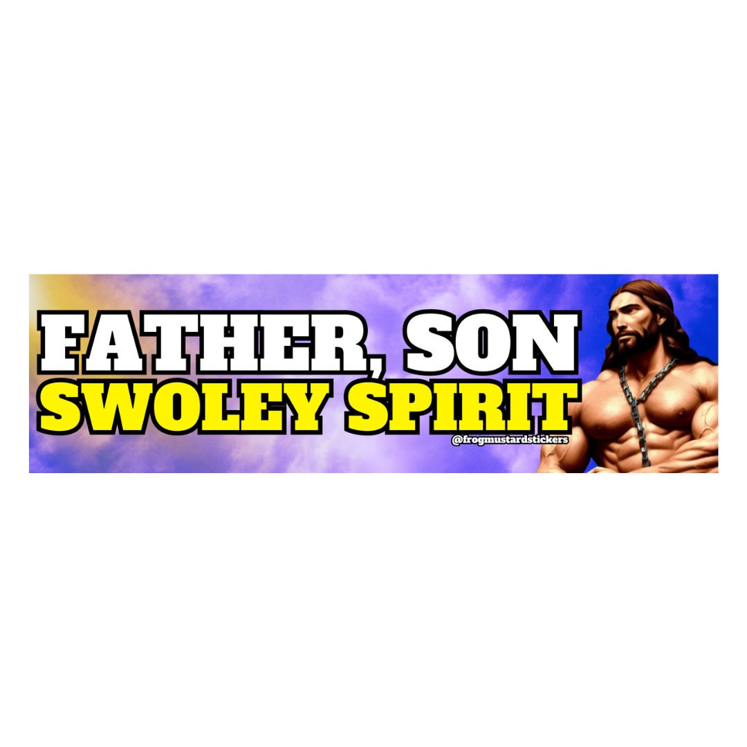 Father, Son, Swoley Spirit - frogmustard stickers