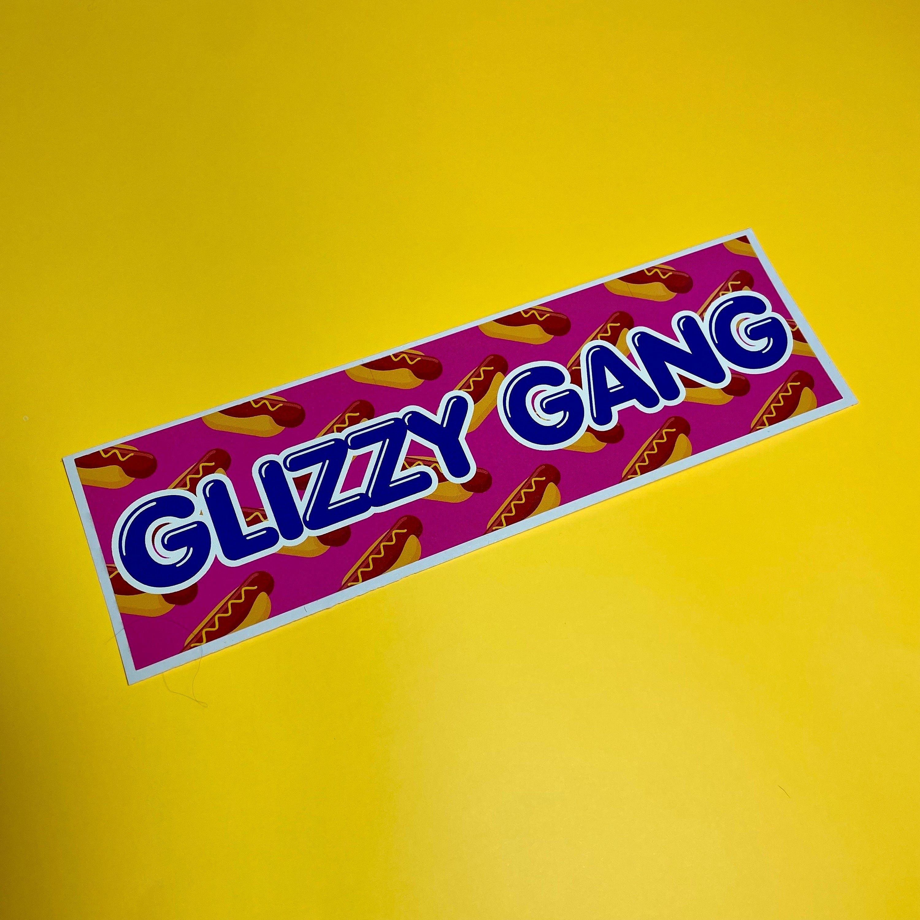 Glizzy Gang - frogmustard stickers