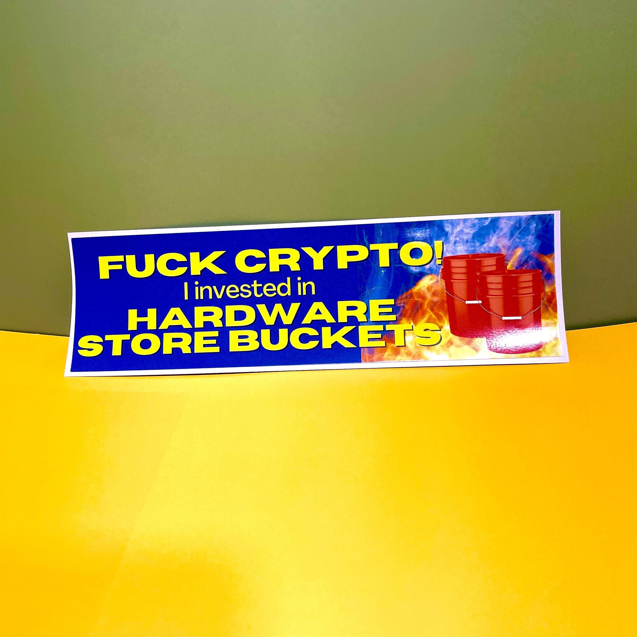 Fuck Crypto, I invested in Hardware Store Buckets