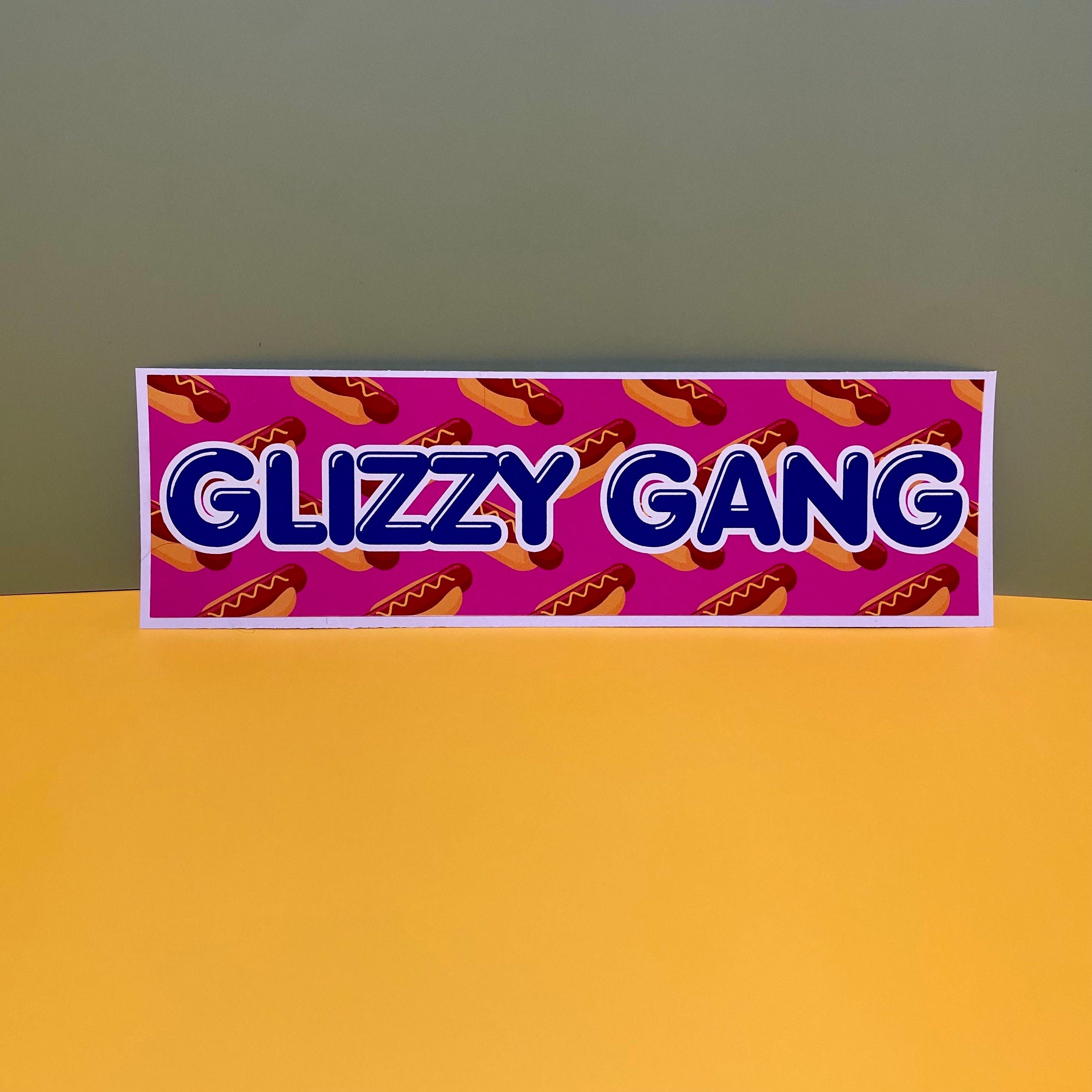 Glizzy Gang - frogmustard stickers