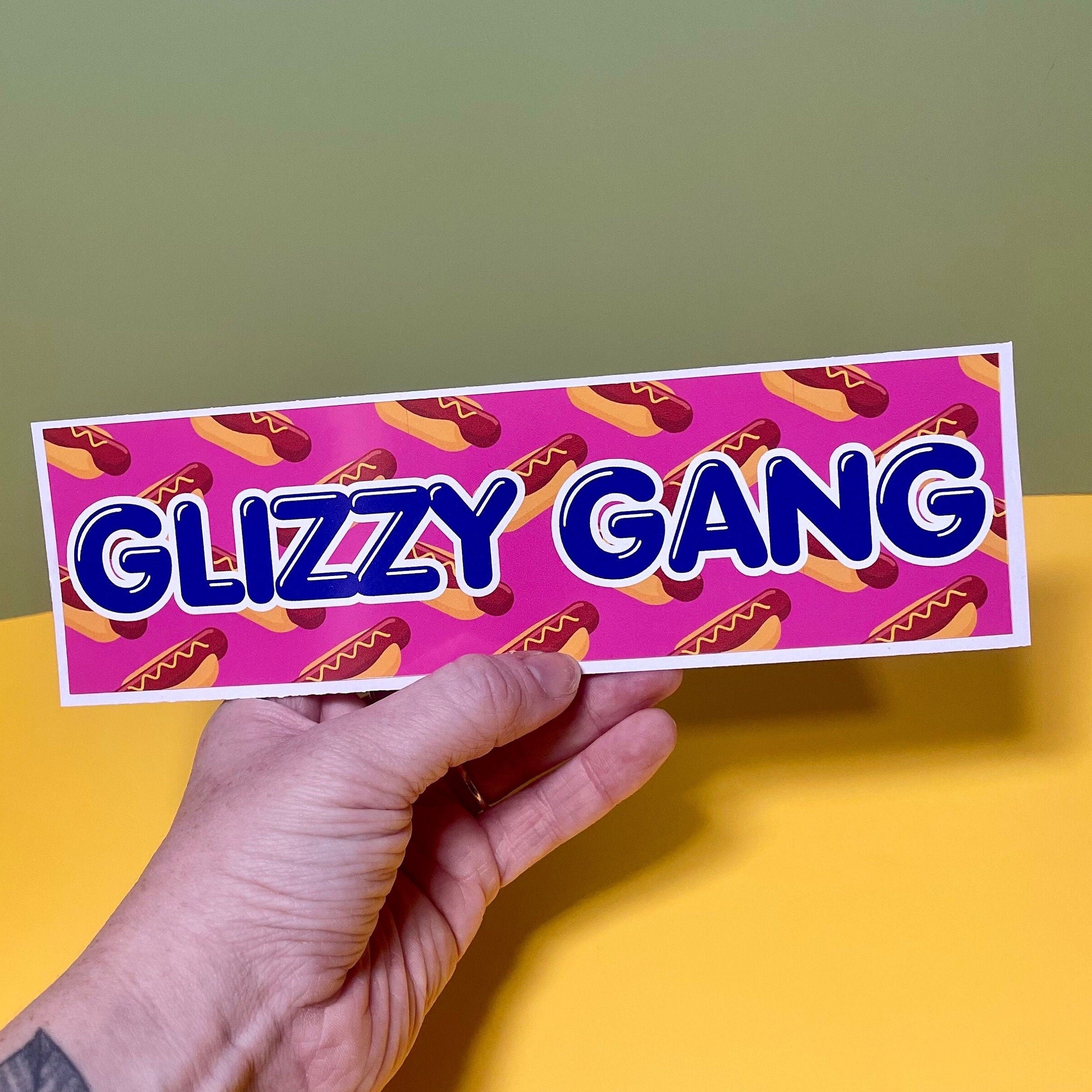 Glizzy Gang - frogmustard stickers