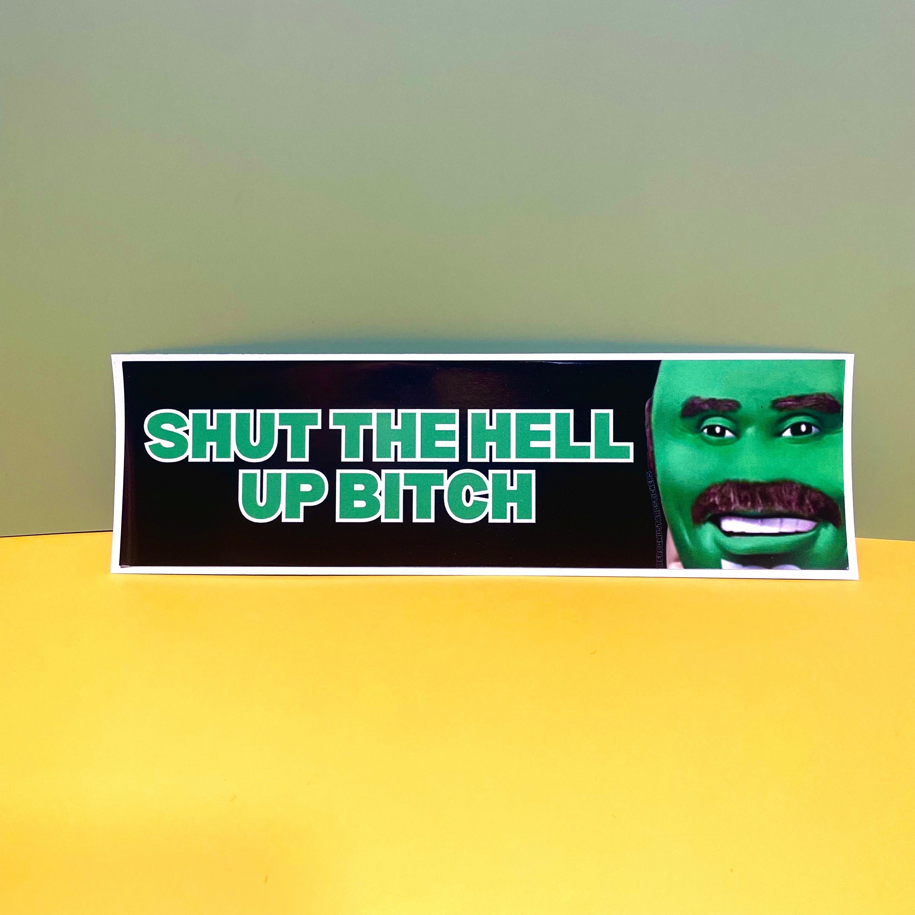 Shut the Hell Up Bitch Dr. Phil Eminem - frogmustard stickers