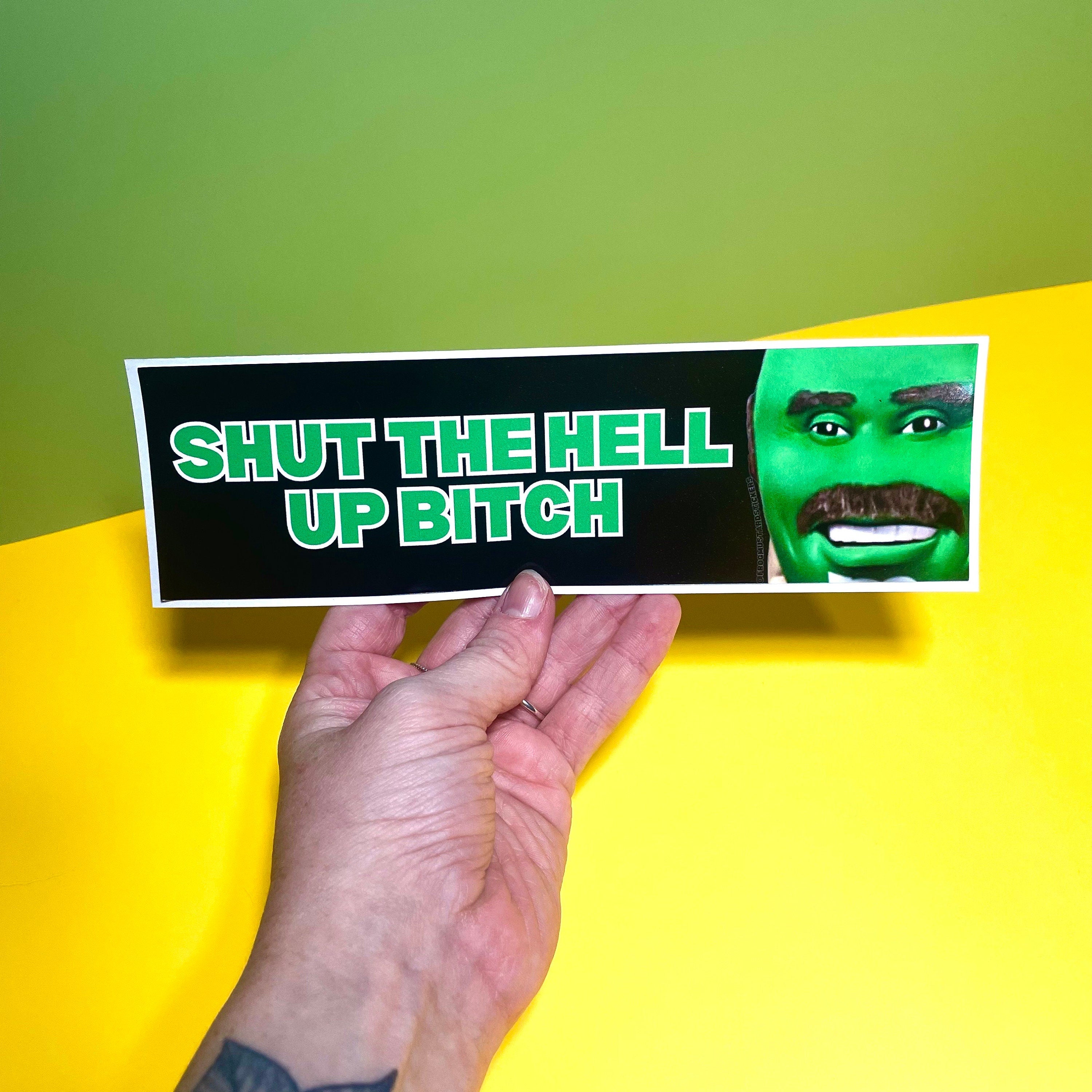 Shut the Hell Up Bitch Dr. Phil Eminem - frogmustard stickers