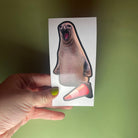 Neil the Seal Die Cut Sticker/Magnet 6" x 2” - frogmustard stickers