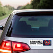 Criminalize Bumper Stickers