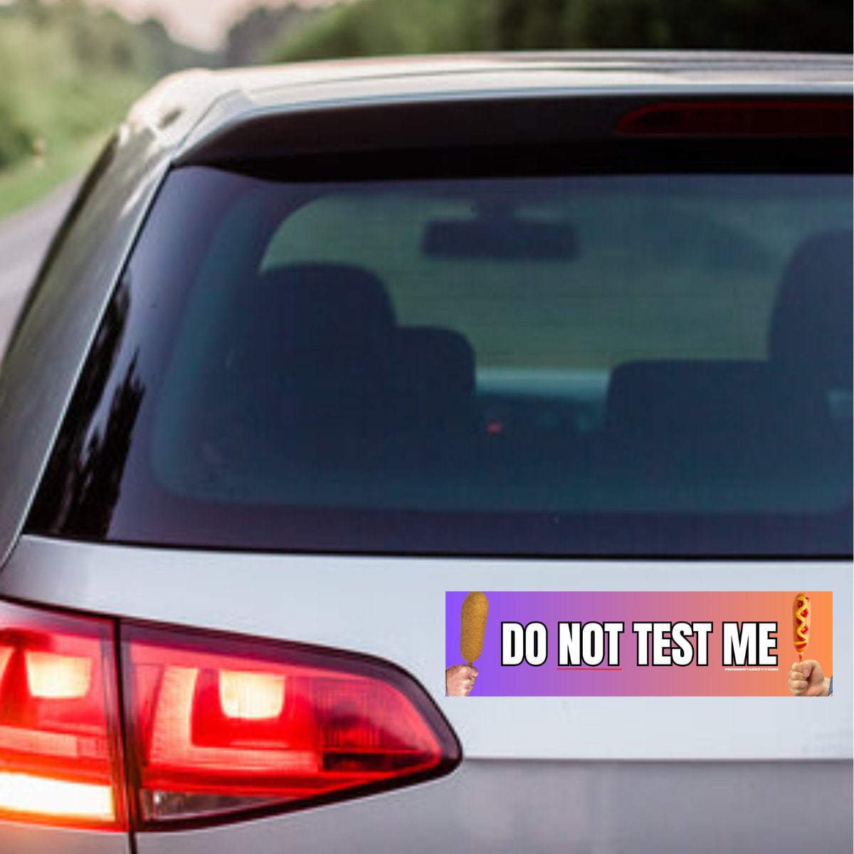 Do NOT Test Me - frogmustard stickers