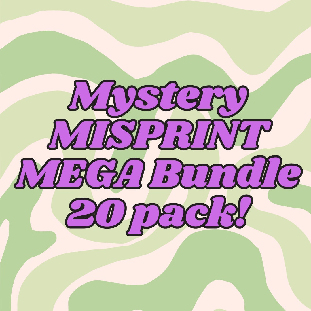 Mega Misprint Stickers and Magnets - 20-Pack Bundle - Sustainable Fun! - frogmustard stickers