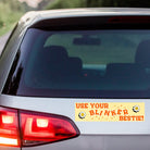 Use your blinker bestie! - frogmustard stickers