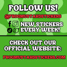 Keep Honking - I'm Almost There (Flaming Skull) - frogmustard stickers