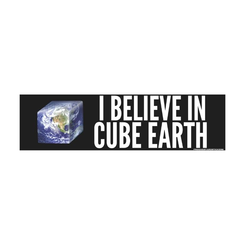 I believe in CUBE Earth