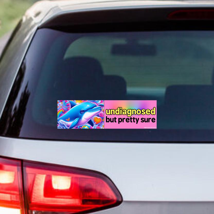 Undiagnosed, but pretty sure (Dolphin) - frogmustard stickers