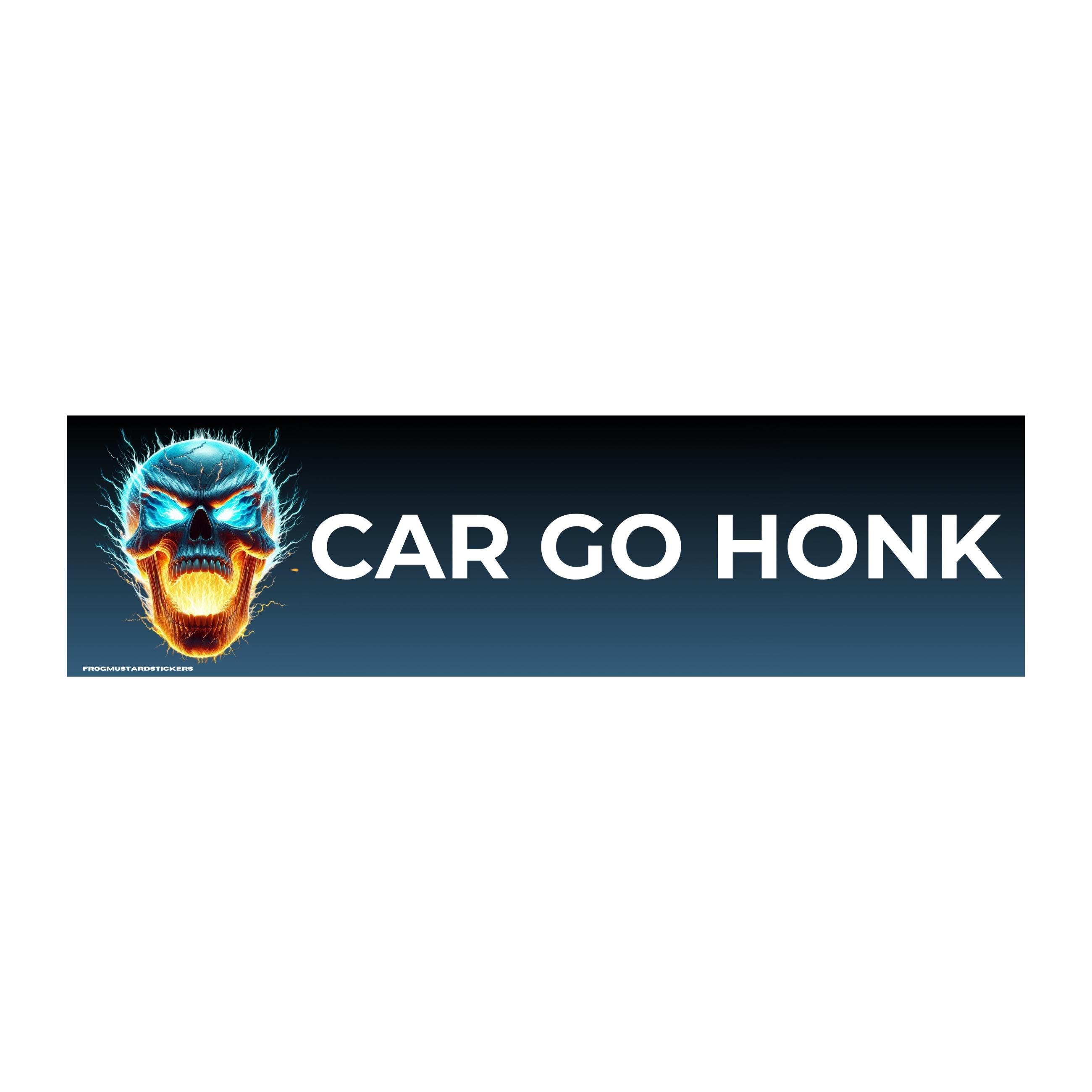 Car Go HONK - frogmustard stickers