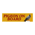 Pigeon on Board - frogmustard stickers