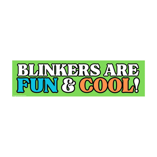 Blinkers are FUN & COOL!