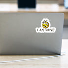 I am drive - Die Cut - frogmustard stickers