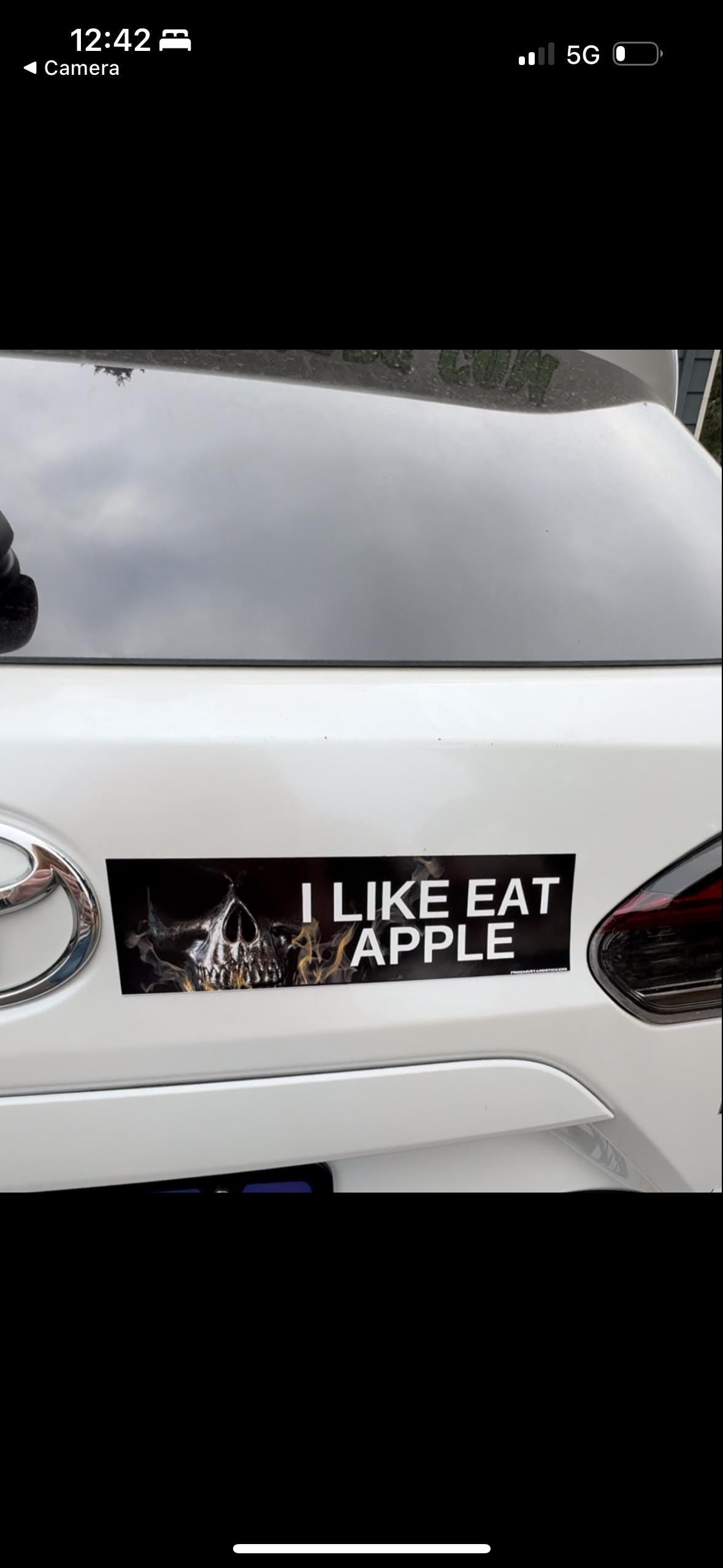 I like Eat Apple