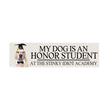 My Dog is an Honor Student at the Stinky Idiot Academy - frogmustard stickers