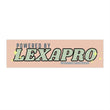 Powered by Lexapro | Unhinged | 8.5" x 2.5"| Bumper Sticker OR Magnet