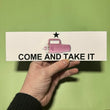 Come and Take it - Stanley Cup | Funny Laptop Sticker | Hydroflask Sticker | Gen Z | 8.5" x 2.5" | Bumper Sticker OR Magnet